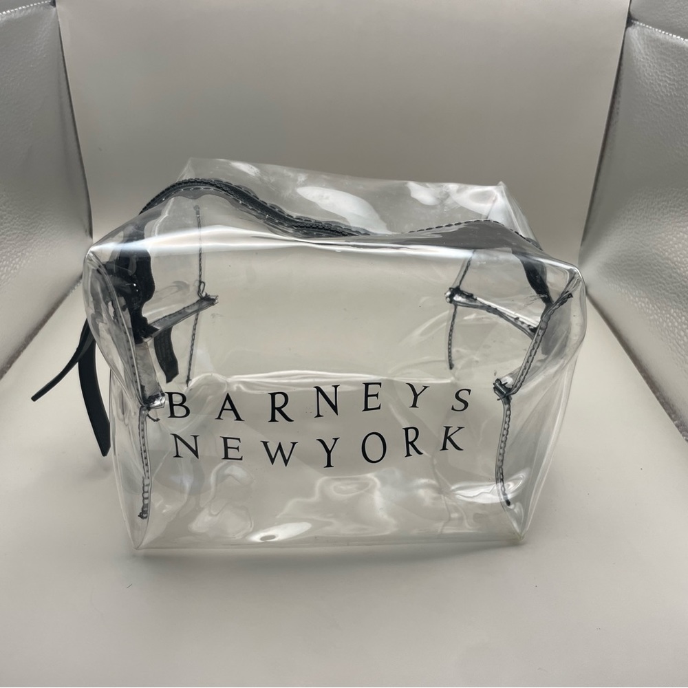 Barneys New York cosmetic transparent bag